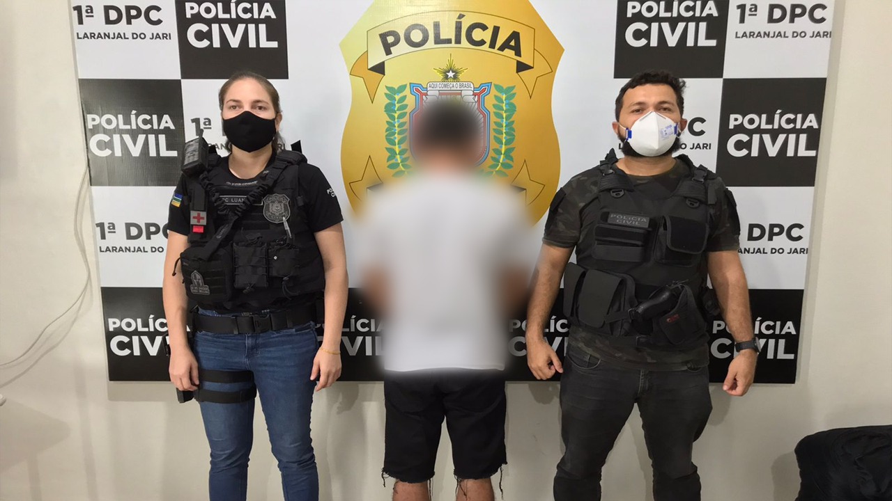 Em Laranjal Do Jari Pol Cia Civil Cumpre Mandado De Pris O Preventiva De Homem Que Descumpriu