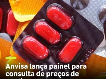 A Agência Nacional de Vigilância Sanitária (Anvisa) divulgou um novo painel para consulta de preços de medicamentos comercializados no Brasil.