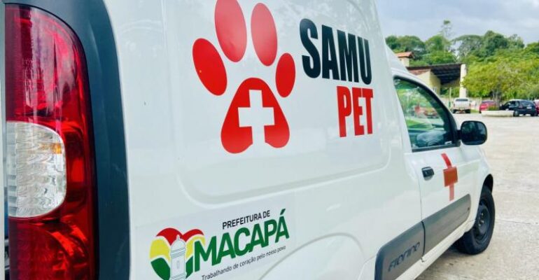 Prefeitura de Macapá disponibiliza Samu exclusivo para atendimentos de Pets
