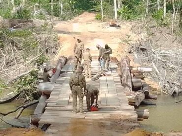 Polícia Federal destrói ponte de acesso à terra indígena no Pará