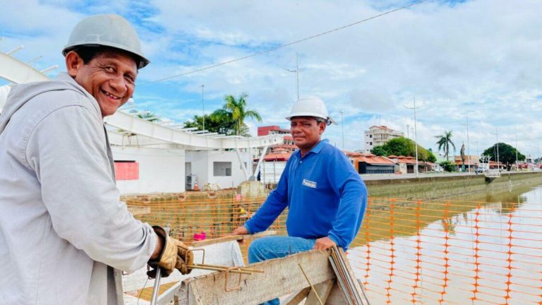 Prefeitura de Macapá avança em obras estruturantes por toda orla da capital