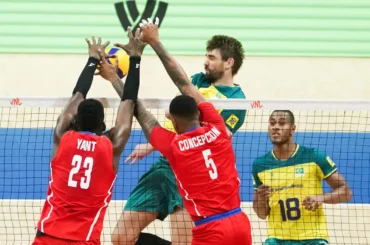 Brasil é derrotado por Cuba na estreia da Liga das Nações Masculina