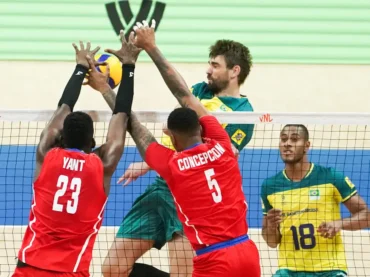 Brasil é derrotado por Cuba na estreia da Liga das Nações Masculina