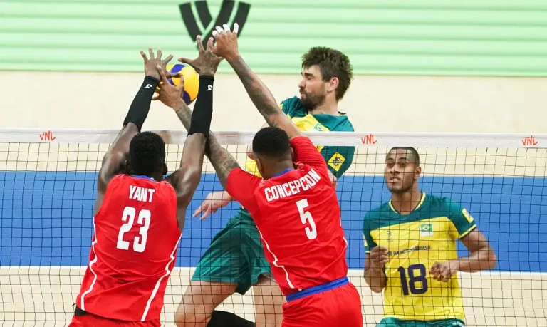 Brasil é derrotado por Cuba na estreia da Liga das Nações Masculina