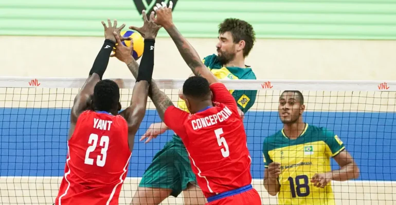 Brasil é derrotado por Cuba na estreia da Liga das Nações Masculina