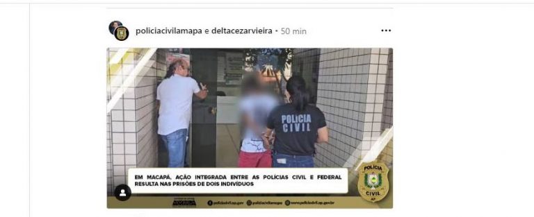 EM MACAPÁ, AÇÃO INTEGRADA ENTRE AS POLÍCIAS CIVIL E FEDERAL RESULTA NAS PRISÕES DE DOIS INDIVÍDUOS