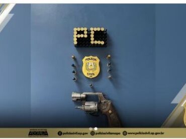 POLÍCIA CIVIL PRENDE INDIVÍDUO ACUSADO PELAS PRÁTICAS DE ROUBO, EXTORSÃO E PORTE DE ARMA DE FOGO
