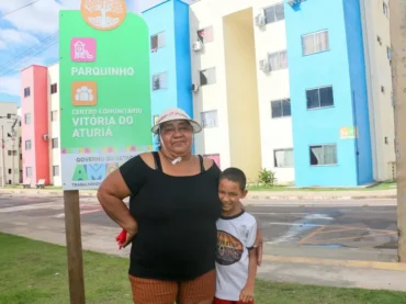 “Melhor coisa que aconteceu na minha vida’, diz morador do Vila dos Oliveiras em aniversário de 1 ano do residencial