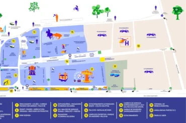 Veja o mapa e tire as dúvidas para aproveitar melhor a programação econômica, sustentável e cultural da 54ª Expofeira