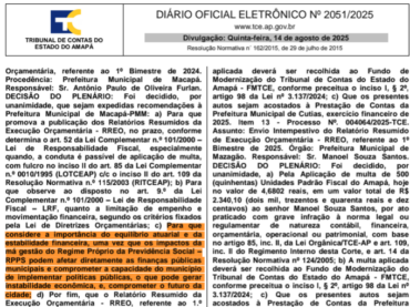 TCE adverte: a administração inadequada da previdência por Furlan coloca em risco o futuro dos pagamentos dos servidores de Macapá