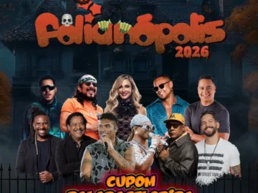 Prepare-se para viver dias inesquecíveis de alegria, música e energia contagiante! O Folianópolis 2026 